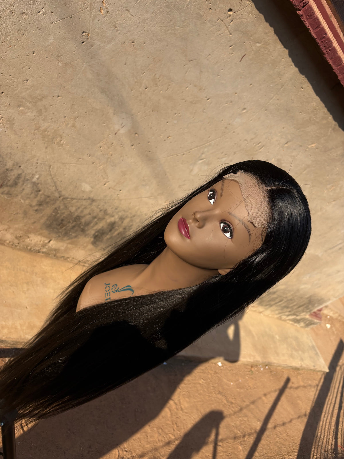 30”glueless wig
