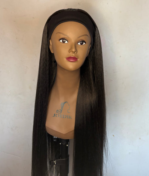 30” straight headband