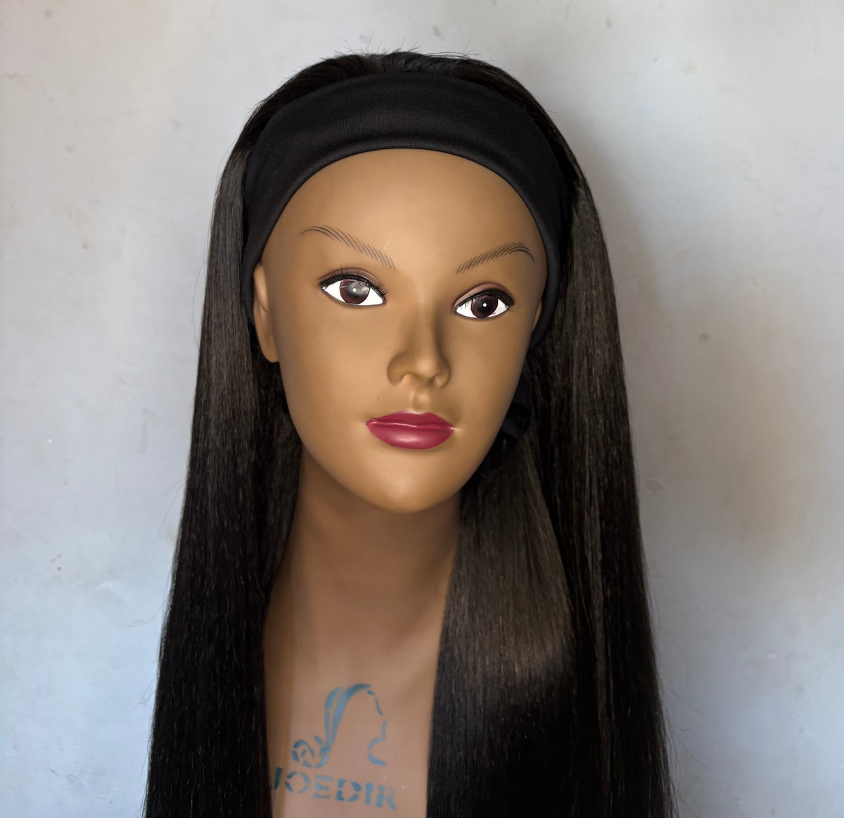 30” straight headband