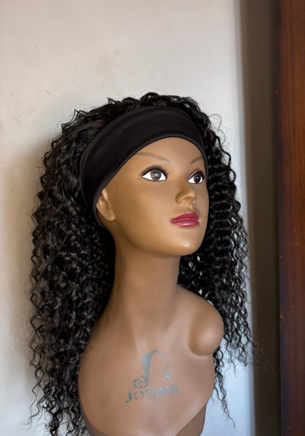 Curly headband