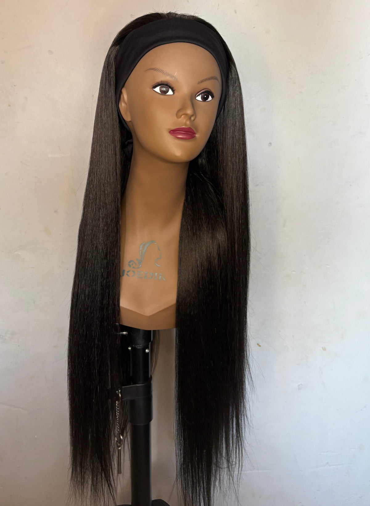 30” straight headband